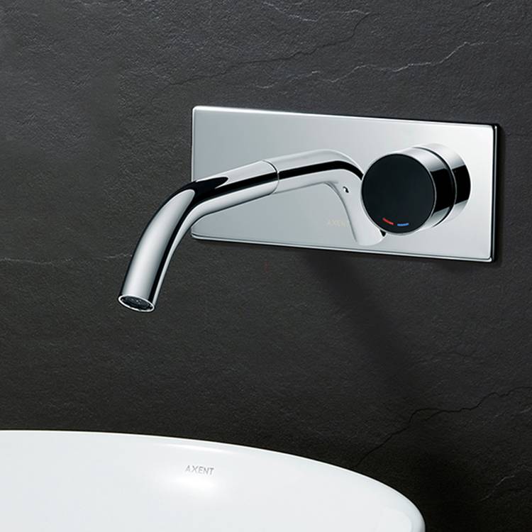 Axent Modern Stable Flow Bubble Water Bathroom Faucet Wall Mount